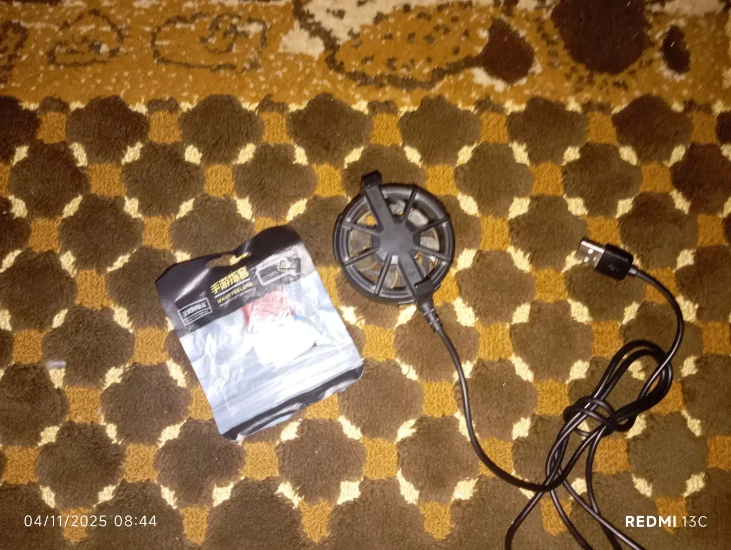 فن خنک کننده ی موبایل + انگشتی بازی|لوازم جانبی موبایل و تبلت|فاضل آباد, |دیوار