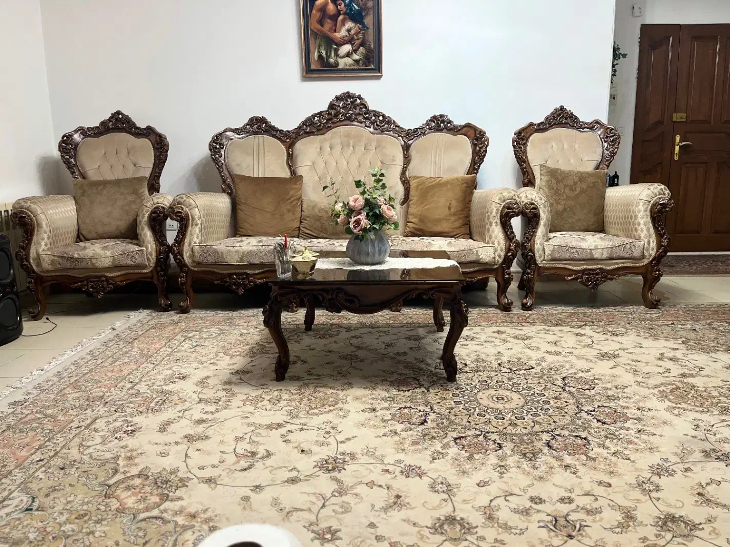 مبل ۹نفره|مبلمان خانگی و میز عسلی|تهران, صادقیه|دیوار