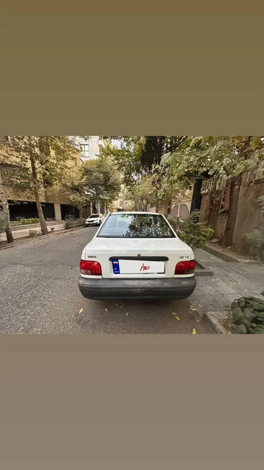 پراید سفید ۹۰|خودرو سواری و وانت|تهران, زعفرانیه|دیوار