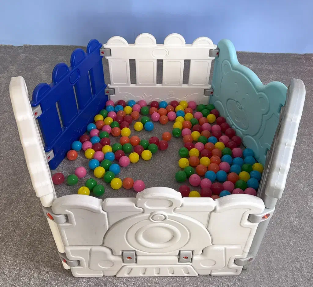 استخر توپ شادی دو تکه (بدون توپ و سرسره)|اسباب و اثاث بچه|صباشهر, |دیوار