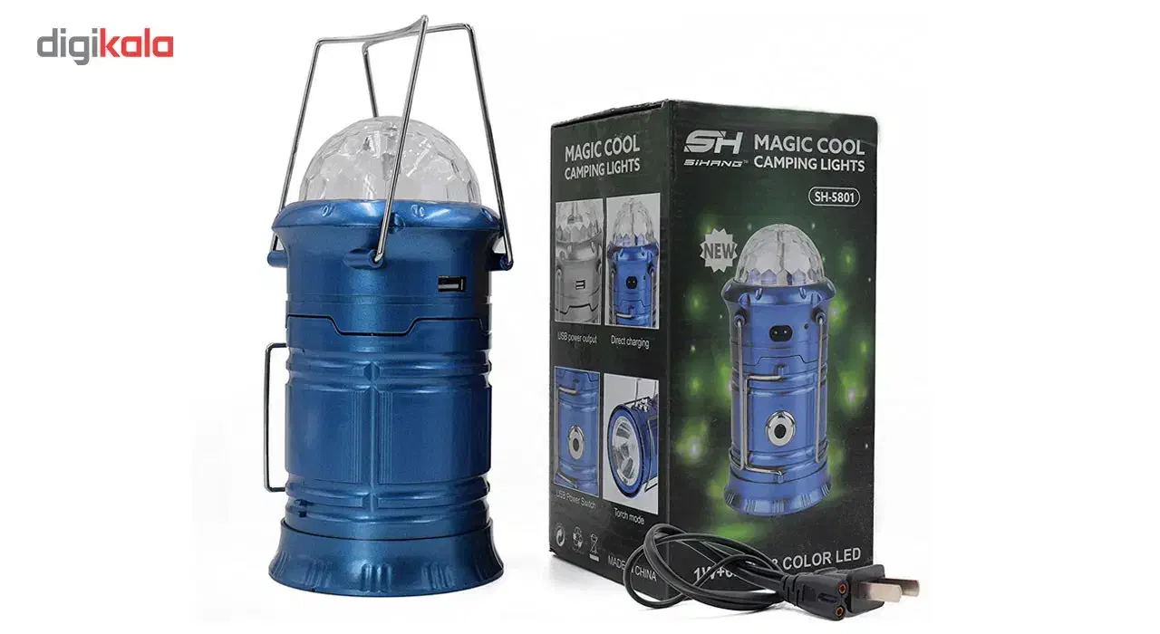 چراغ کمپینگ شارژی رقص نور دار|لامپ و چراغ|تهران, جوادیه|دیوار