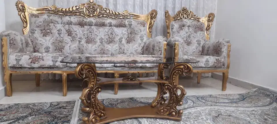 مبل هفت نفر استیل|مبلمان خانگی و میز عسلی|تهران, وصفنارد|دیوار