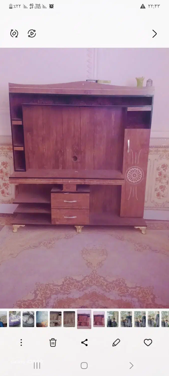 کمد تلویزیونی تا ۵۰ اینچ بفروش میرسد|میز تلویزیون|سراوان, |دیوار