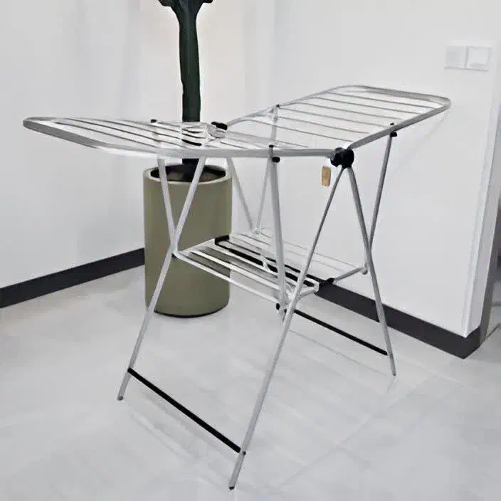 بند رخت  استیل گارانتی بندرخت خانگی ولومی ضخیم|بندرخت و رخت‌آویز|یزد, |دیوار