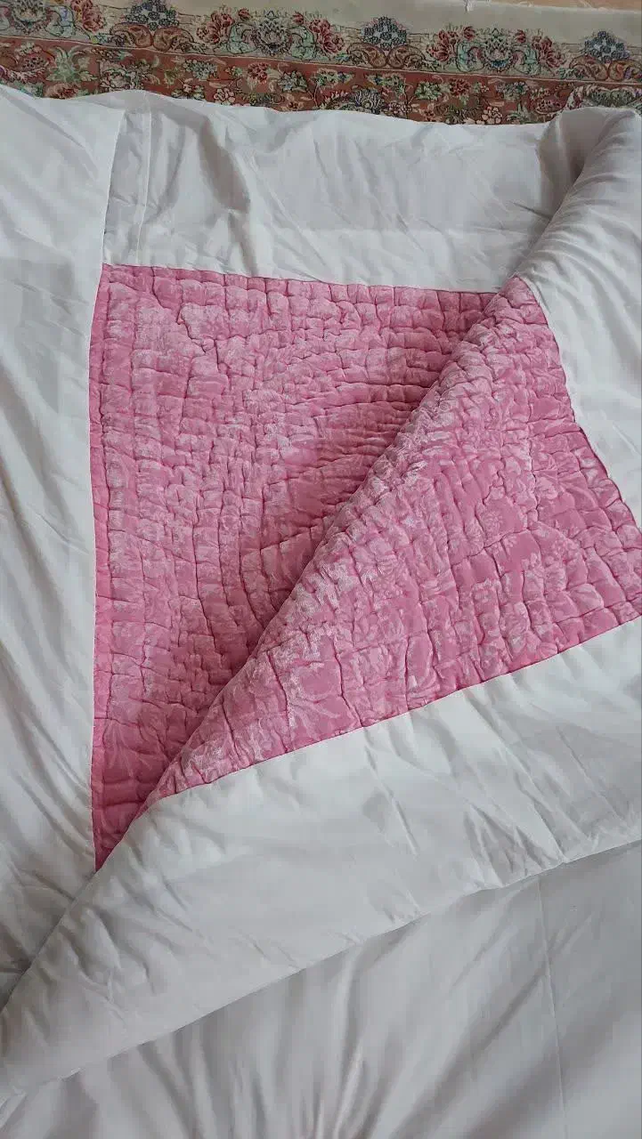 لحاف مخمل عروس|رختخواب، بالش، پتو|مشهد, چهارچشمه|دیوار