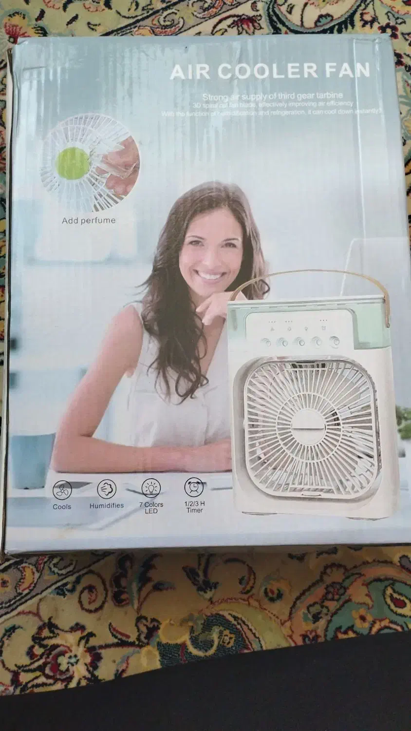 پنکه رو میزی بخوردار|پنکه و تصفیهکنندهٔ هوا|زاهدان, |دیوار