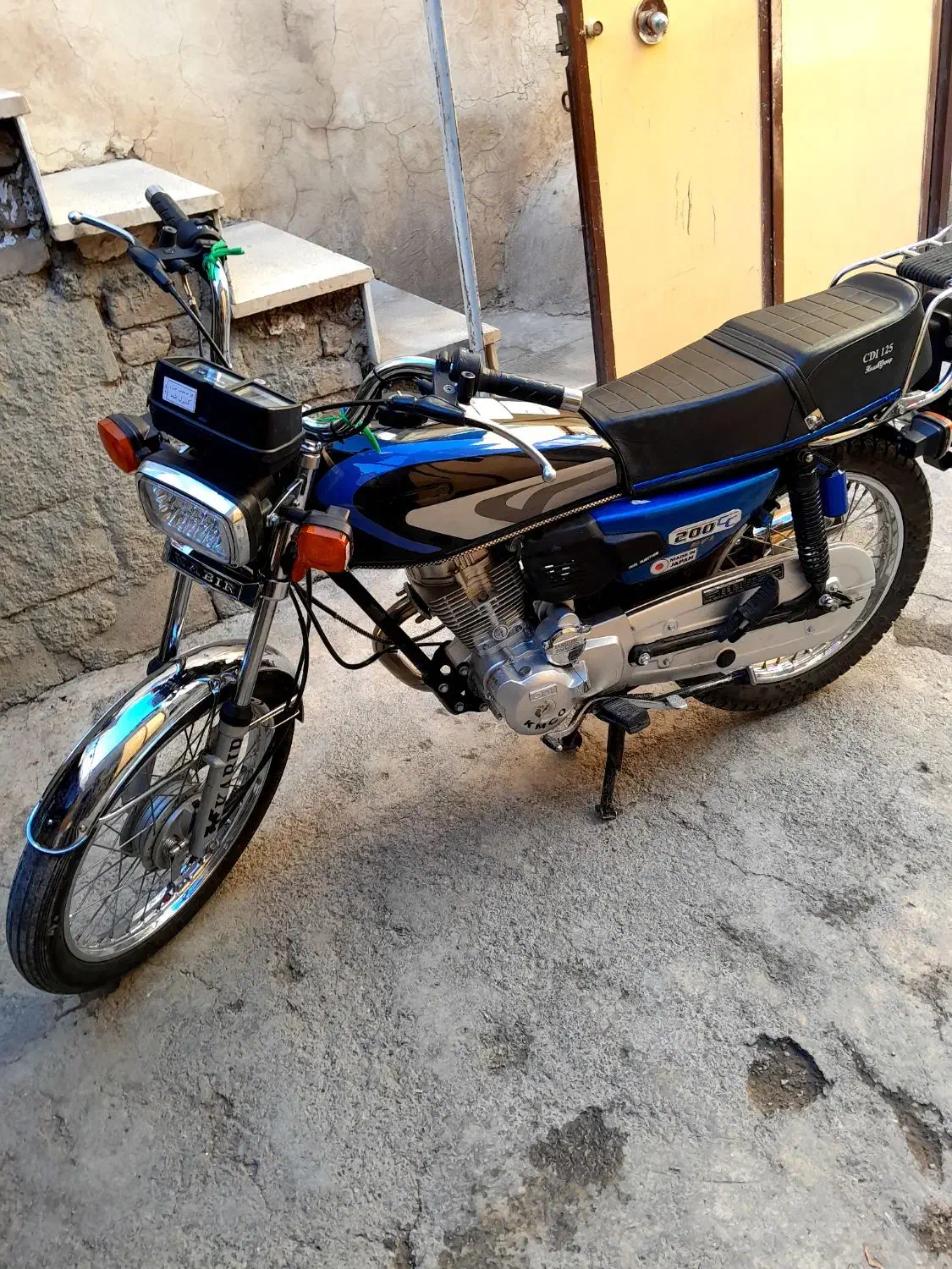 موتور 150|موتورسیکلت|گهواره, |دیوار