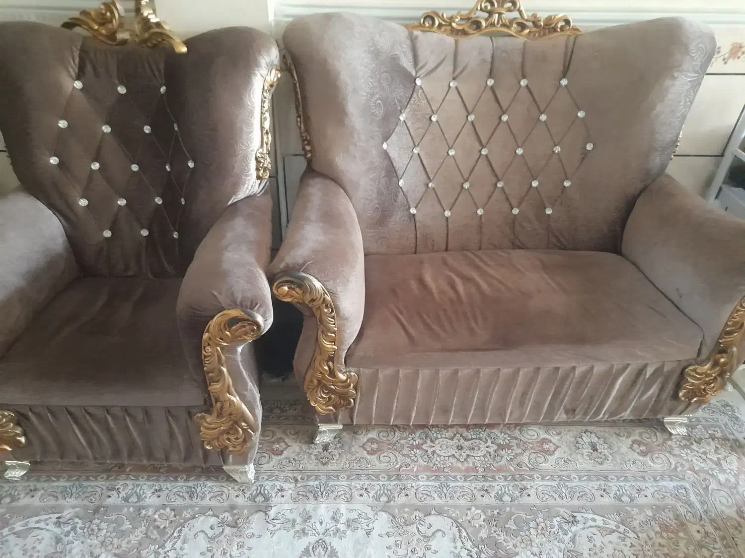 فروش مبل وساعت|مبلمان خانگی و میز عسلی|شیراز, شریفآباد|دیوار