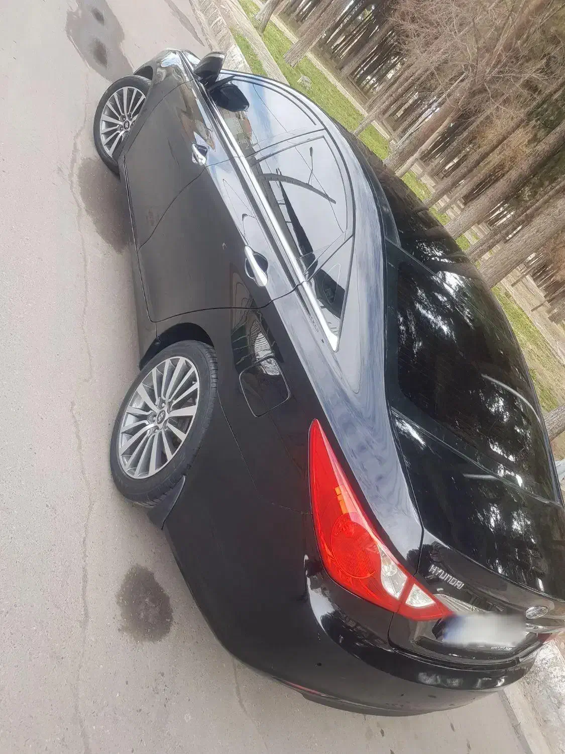 سوناتاYFمشکی 2011 بی رنگ|خودرو سواری و وانت|کرمان, |دیوار