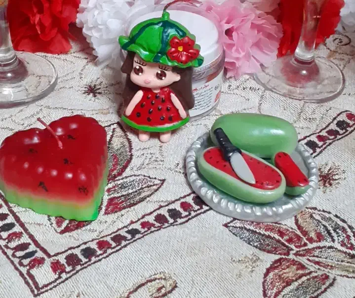 شمعهای کدو انار مخصوص شب یلدا|صنایع دستی و سایر لوازم تزئینی|اردبیل, |دیوار