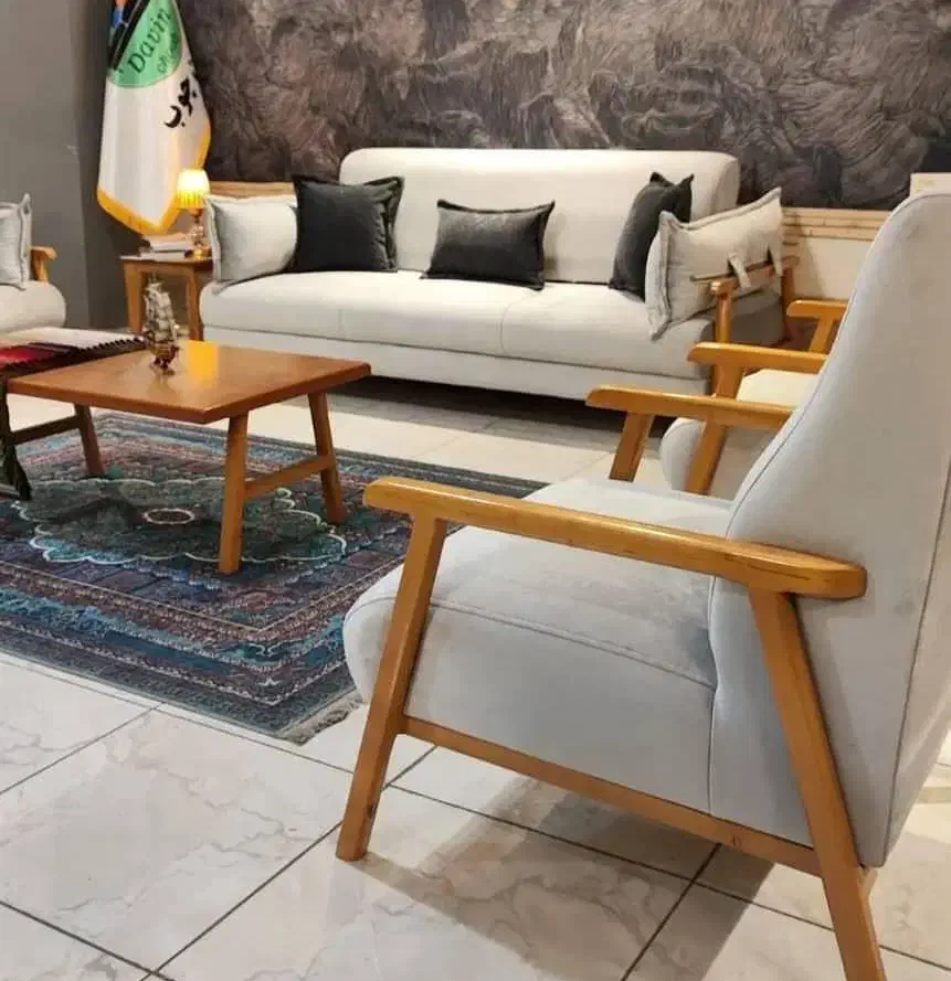 مبل چستر. تمام چوب راش|مبلمان خانگی و میز عسلی|خرم‌آباد, |دیوار