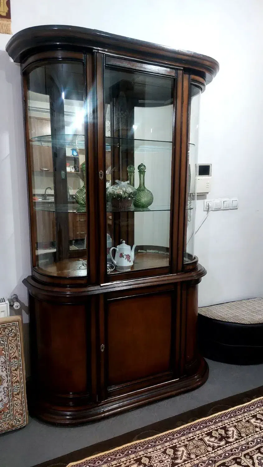 بوفه دوتیکه|بوفه، ویترین، کنسول|محمدیه-قزوین, |دیوار