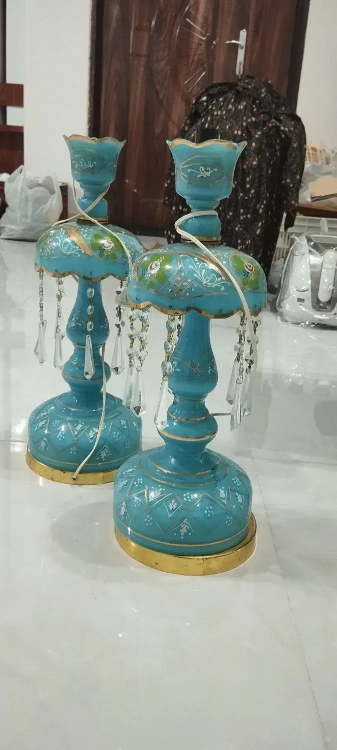 شمعدانی|لوستر و چراغ آویز|پارس‌آباد, |دیوار