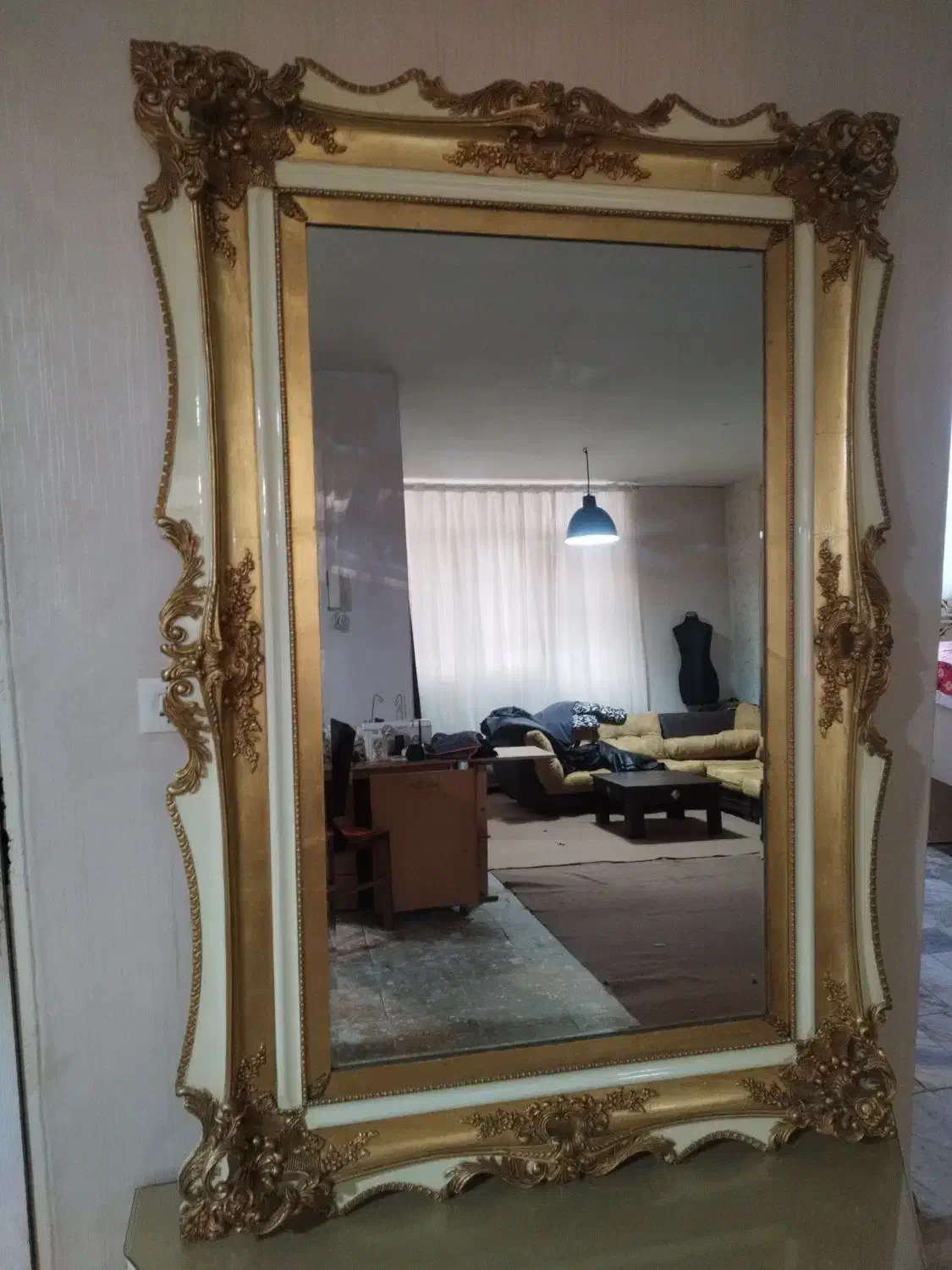 آینه و کنسول|بوفه، ویترین، کنسول|کرج, عظیمیه|دیوار