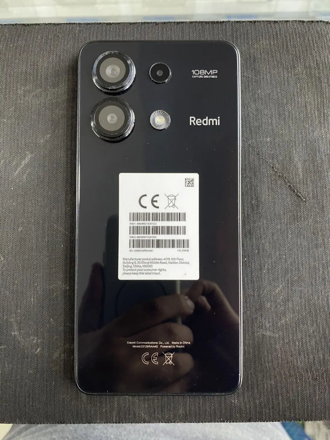 شیائومی Redmi Note 13 حافظه ۲۵۶ کاملا تضمینی سالم|موبایل|ارومیه, |دیوار