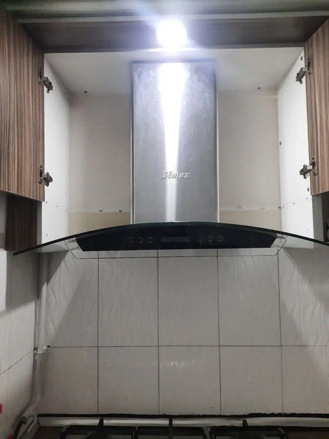 هود شیشه ایی شومینه ایی بیمکس|هود|رشت, نخودچر|دیوار