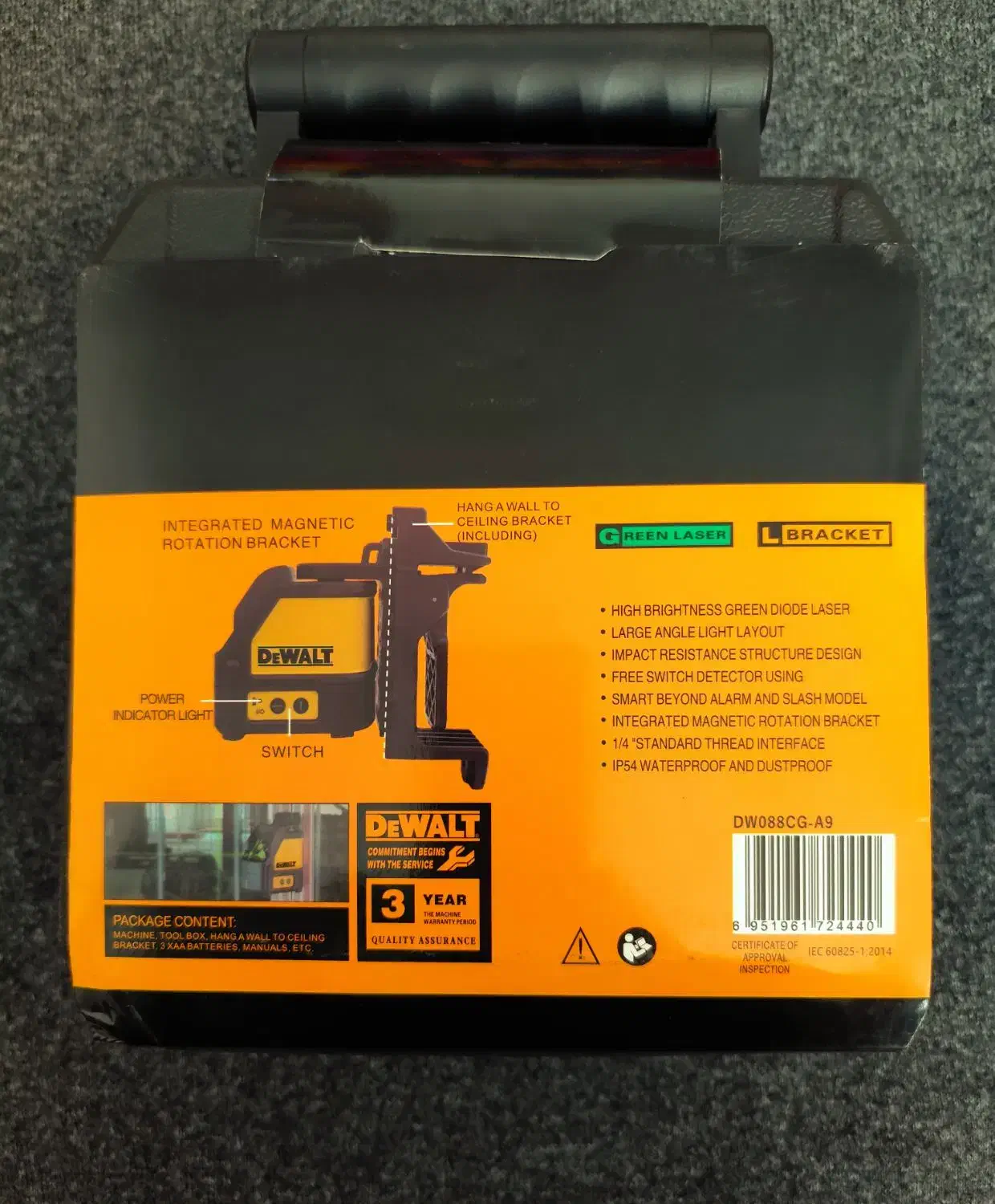 تراز لیزری طرح دیوالت|ابزارآلات|اردکان, |دیوار