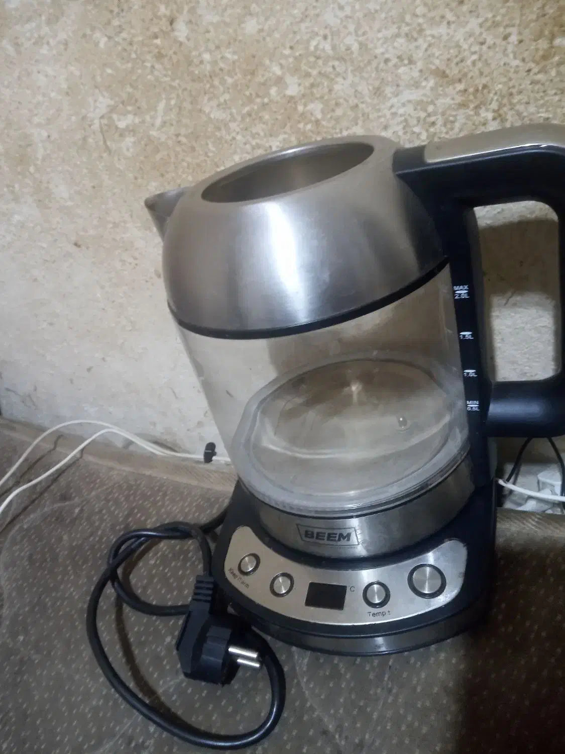 چایی ساز روهمی مارک بیم سالمه سالم بدونه قوری|سماور، چای‌ساز، قهوه‌ساز|رشت, جماران|دیوار