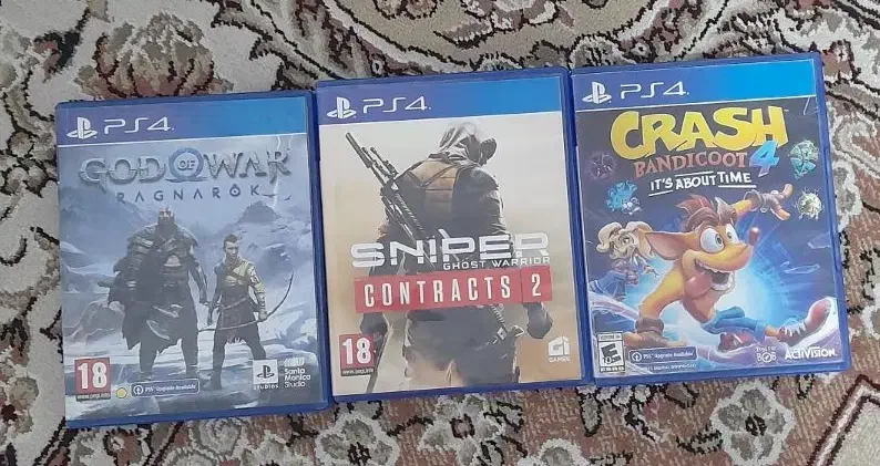 sniper.crash4.ragnarok.بازیps4.گاد او وار|کنسول، بازی ویدئویی و آنلاین|تهران, وحیدیه|دیوار