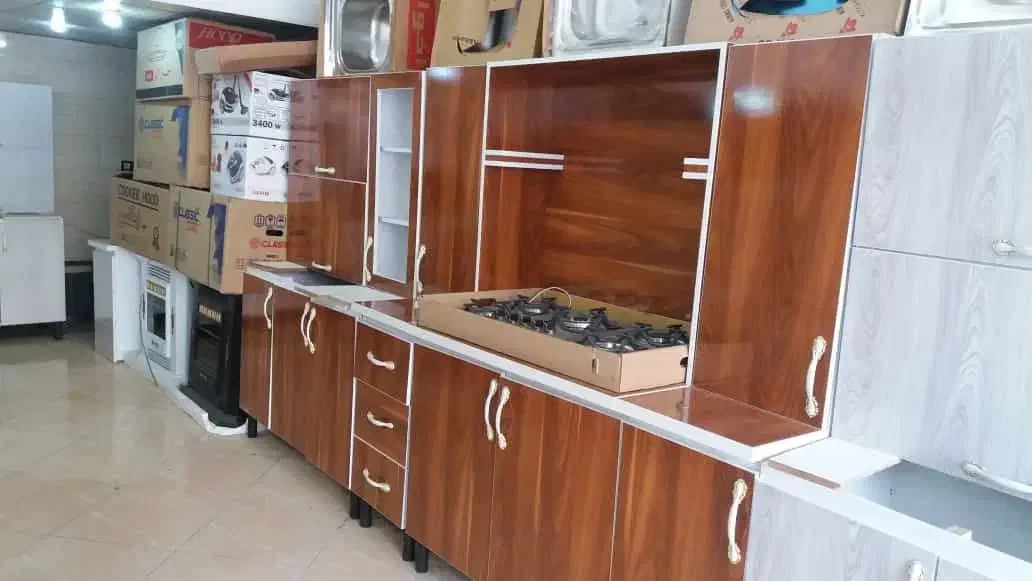 کابینت آشپزخانه اماده فلت کد۲۲|مصالح و تجهیزات ساختمان|قزوین, |دیوار