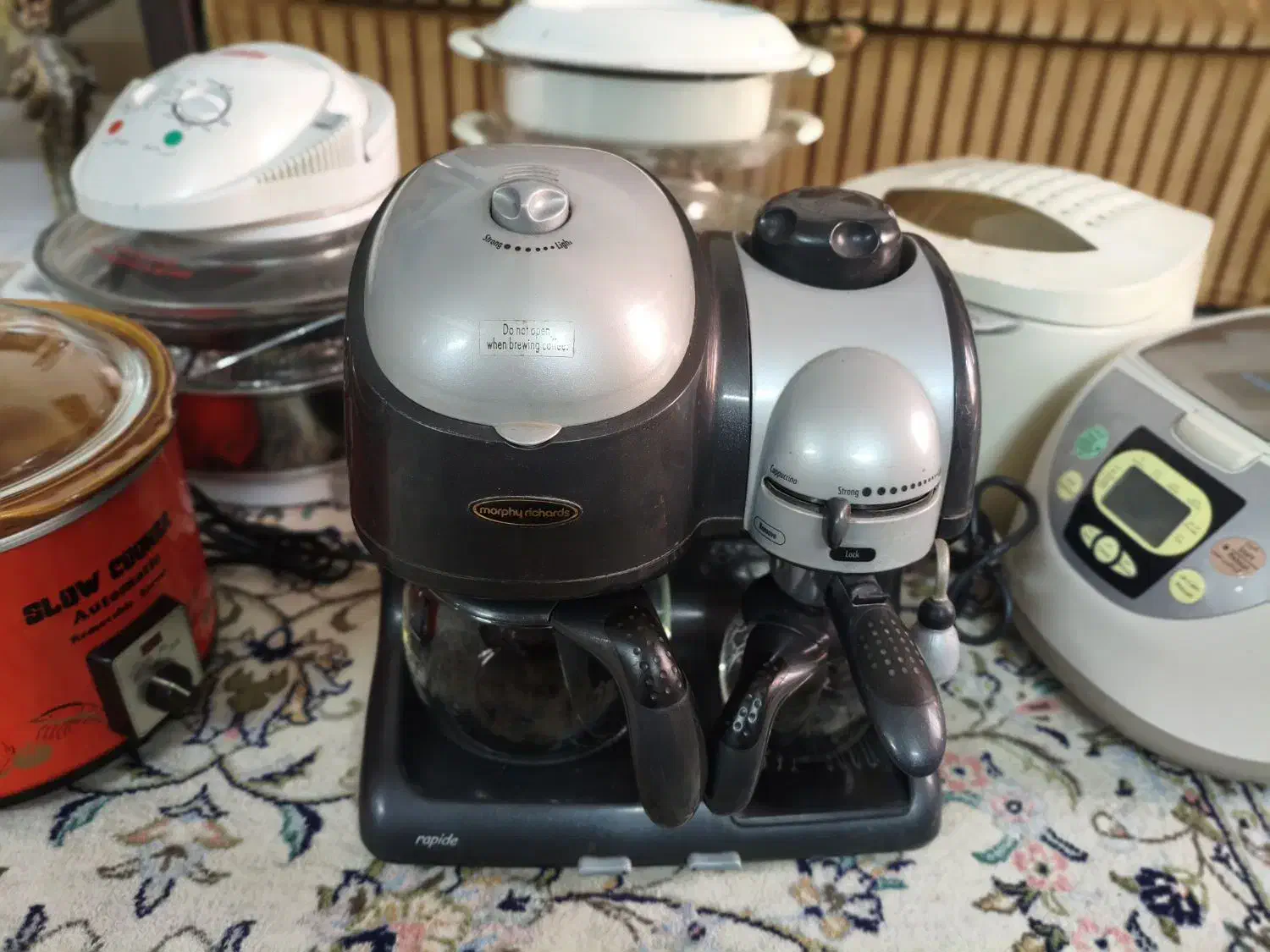 قهوه ساز و اسپرسو ساز مورفین ریچاردز|سماور، چای‌ساز، قهوه‌ساز|تهران, گلاب دره|دیوار