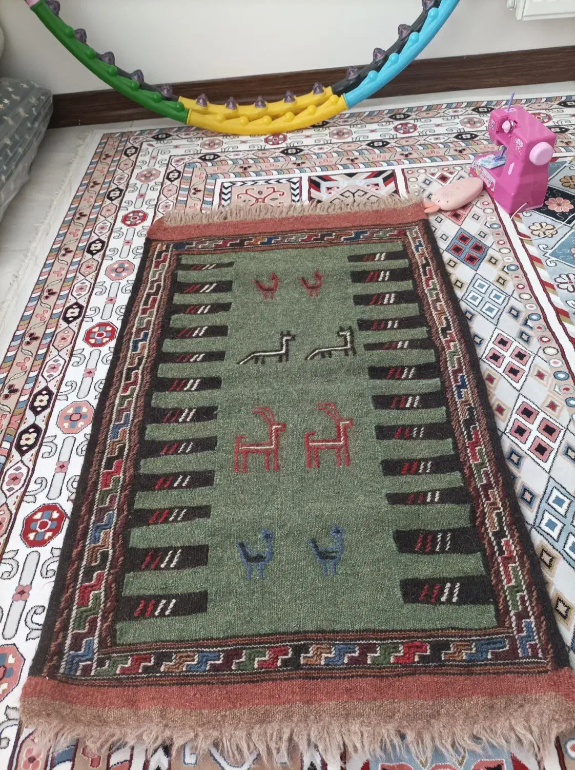 قالیچه پشم شتر|گلیم، جاجیم، گبه|تهران, تهرانسر غربی|دیوار