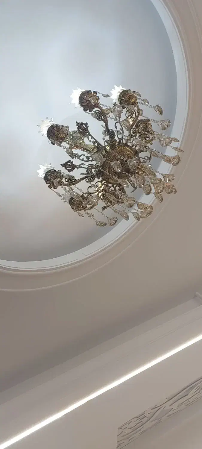 لوستر|لوستر و چراغ آویز|ری, فیروزآبادی|دیوار