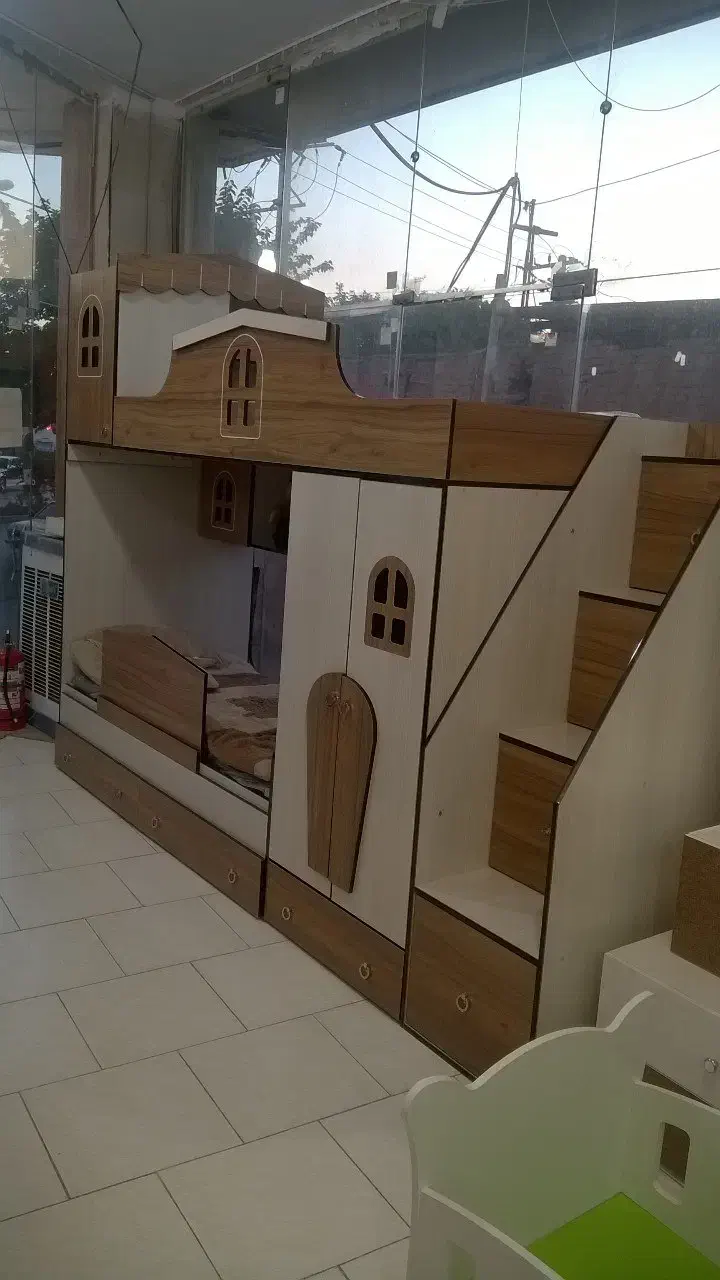 اتاق کودک|تخت و سرویس خواب|برخوار, |دیوار