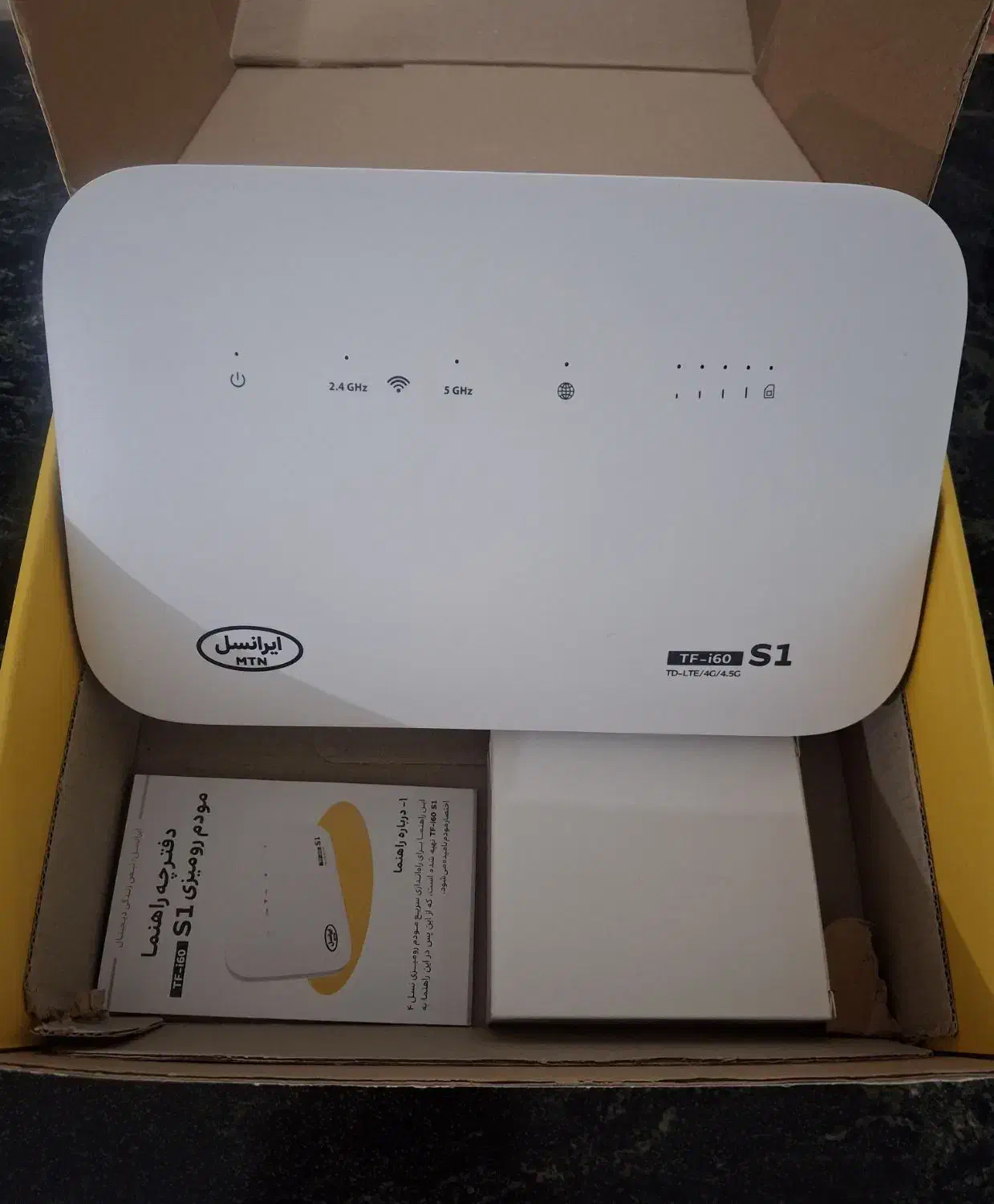 مودم ایرانسل TF-i60 S1 ساپورت از TDLTE و 4G 4.5G|مودم و تجهیزات شبکه|شیراز, معالی‌آباد|دیوار