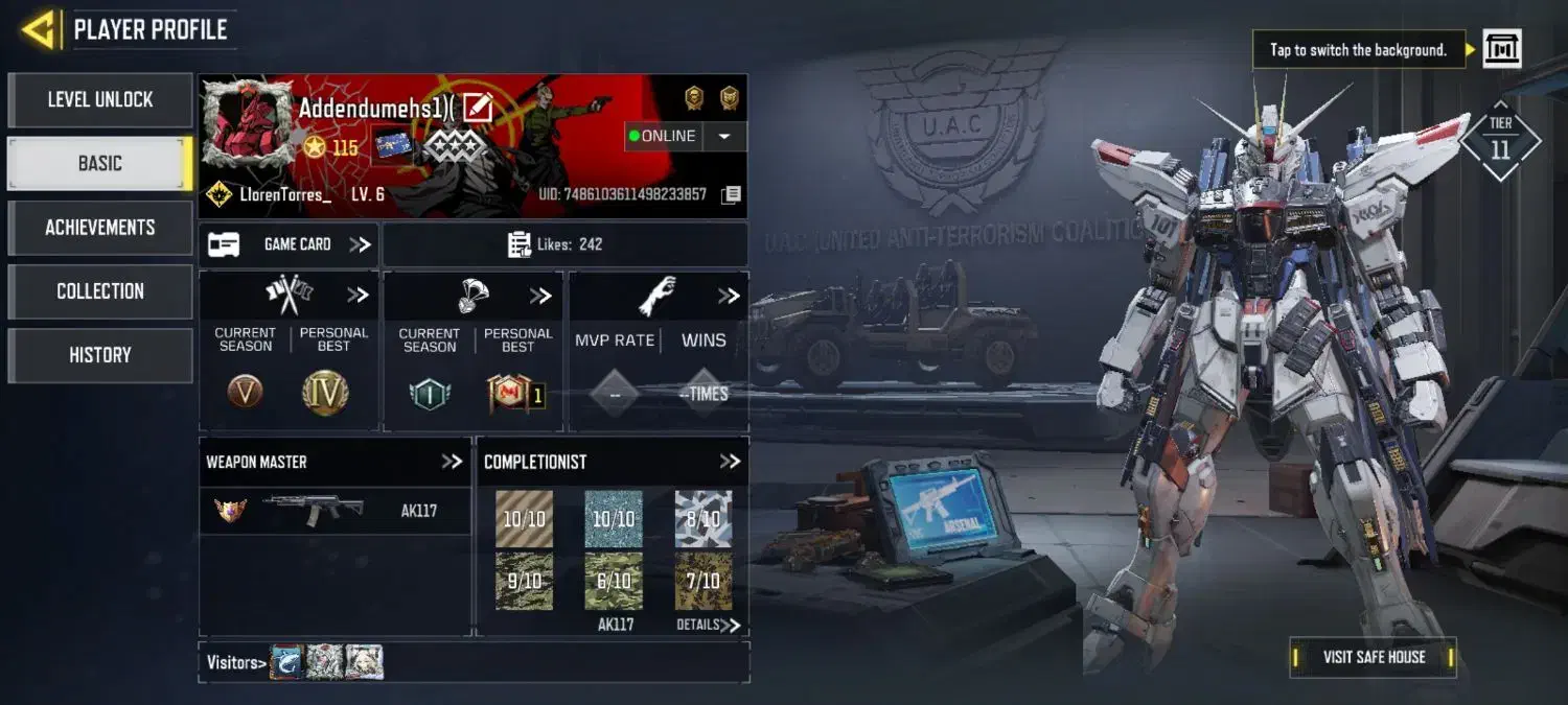 کالاف اکانت توپ از زیزن اول و سه عدد بال پس دارد|کنسول، بازی ویدئویی و آنلاین|کشاورز, |دیوار