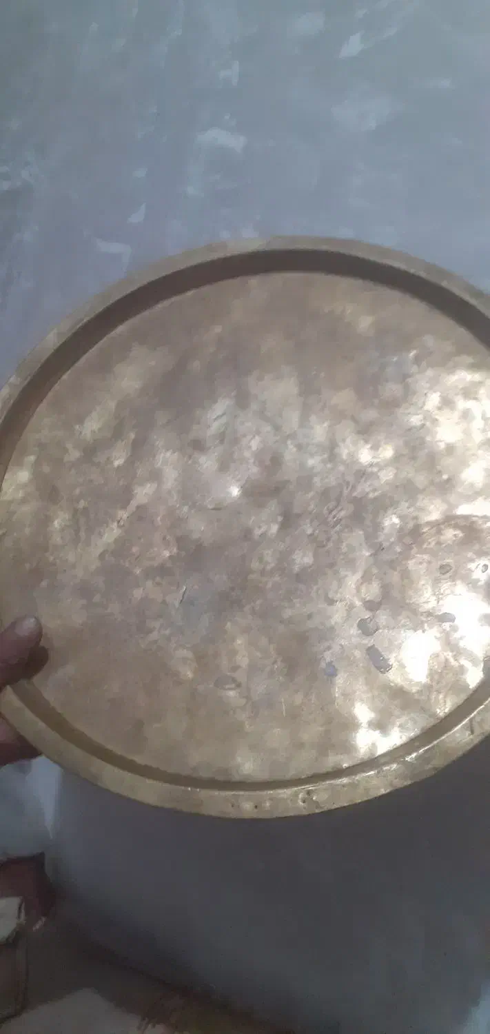 سینی برنجی|کلکسیون اشیاء عتیقه|دماوند, دماوند|دیوار