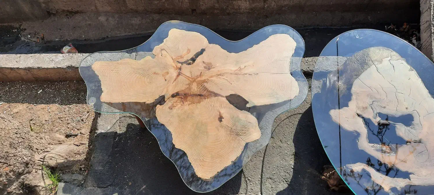 میزجومبلی رستیک ریشه درخت سرو|میز و صندلی غذاخوری|پردیس, فاز ۱۱|دیوار