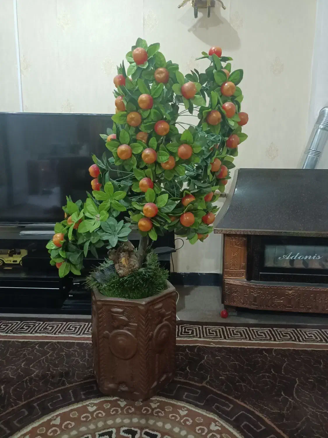 درختچه مصنوعی|گل مصنوعی|شیراز, غدیر جنوبی|دیوار