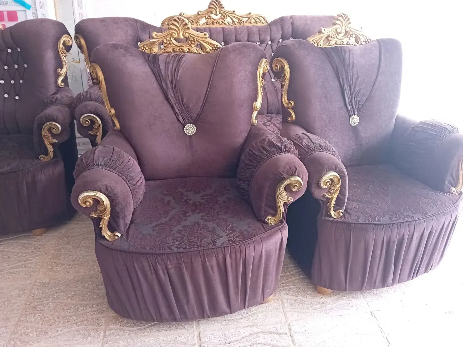 مبل ۷نفره|مبلمان خانگی و میز عسلی|سیروان, |دیوار