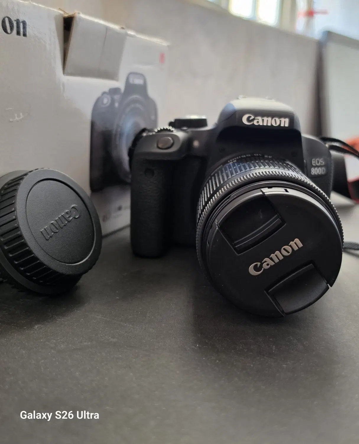 دوربین عکاسی دیجیتال Canon 800d لنز 55-18|دوربین عکاسی و فیلمبرداری|شیراز, فرهنگ شهر|دیوار