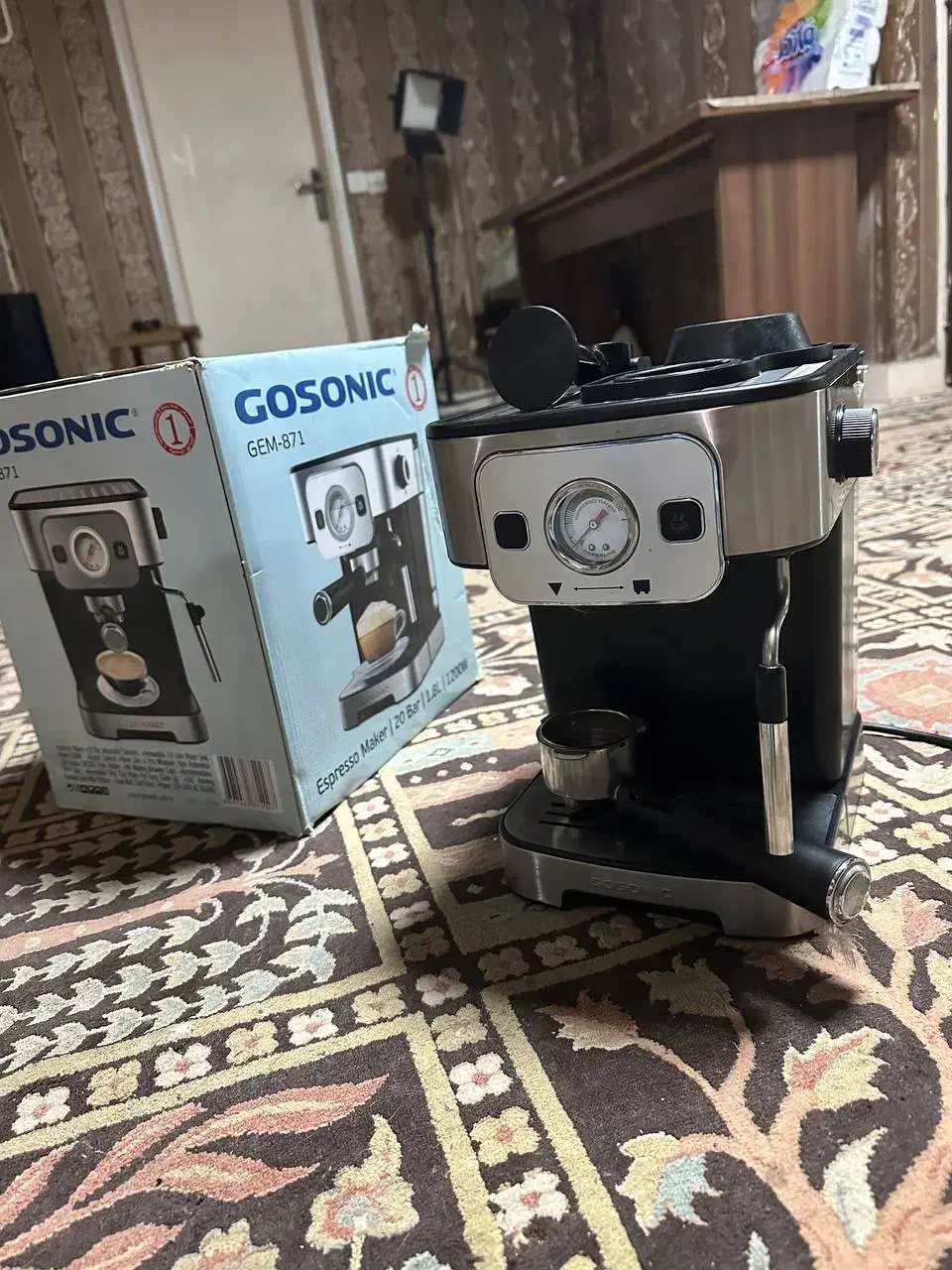 دستگاه قهوه ساز gosonic|سماور، چایساز، قهوهساز|کرج, اصفهانیها|دیوار