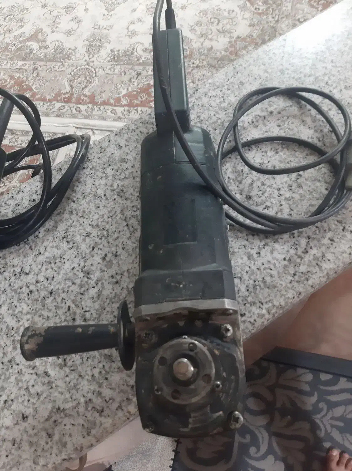 سنگ فرزایتالیایی|ابزارآلات|قم, باغ کرباسی|دیوار