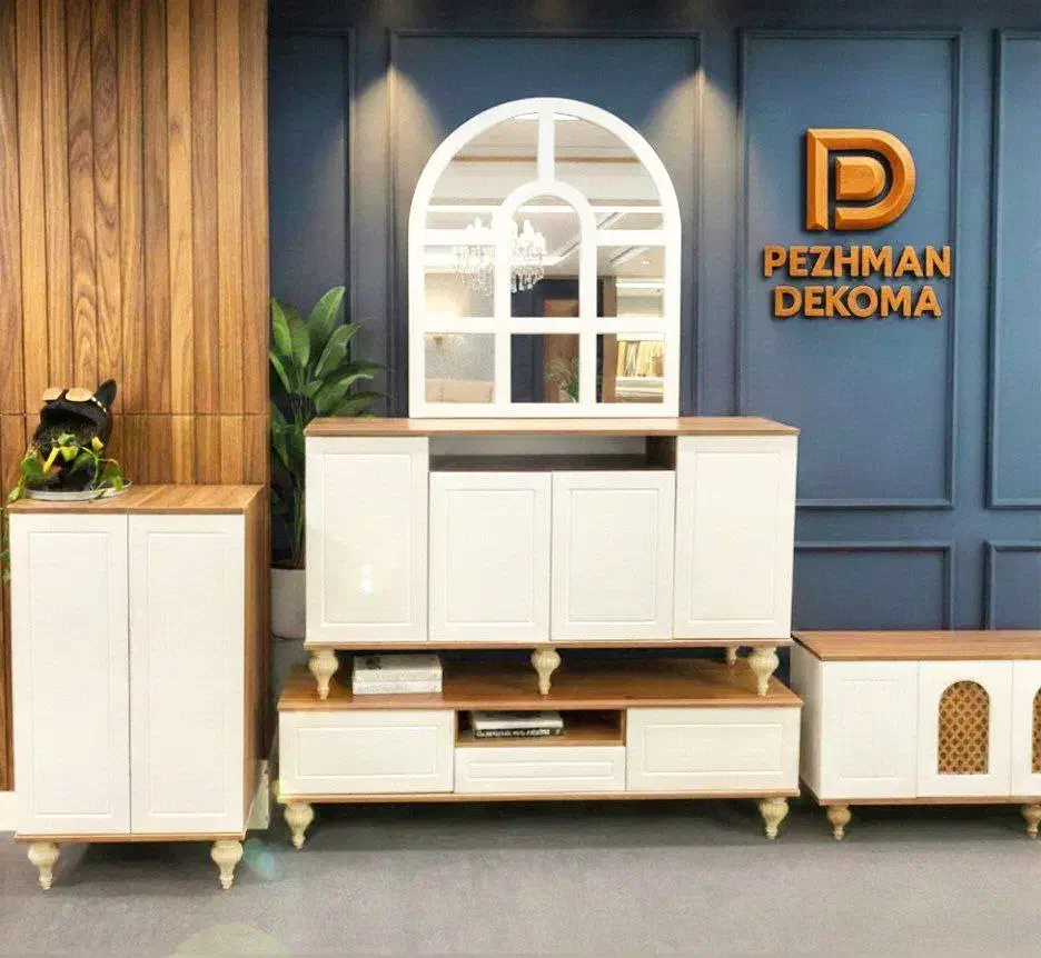 فروش اقساطی آینه کنسول مستقیم از تولید کننده|بوفه، ویترین، کنسول|شیراز, شاهچراغ|دیوار