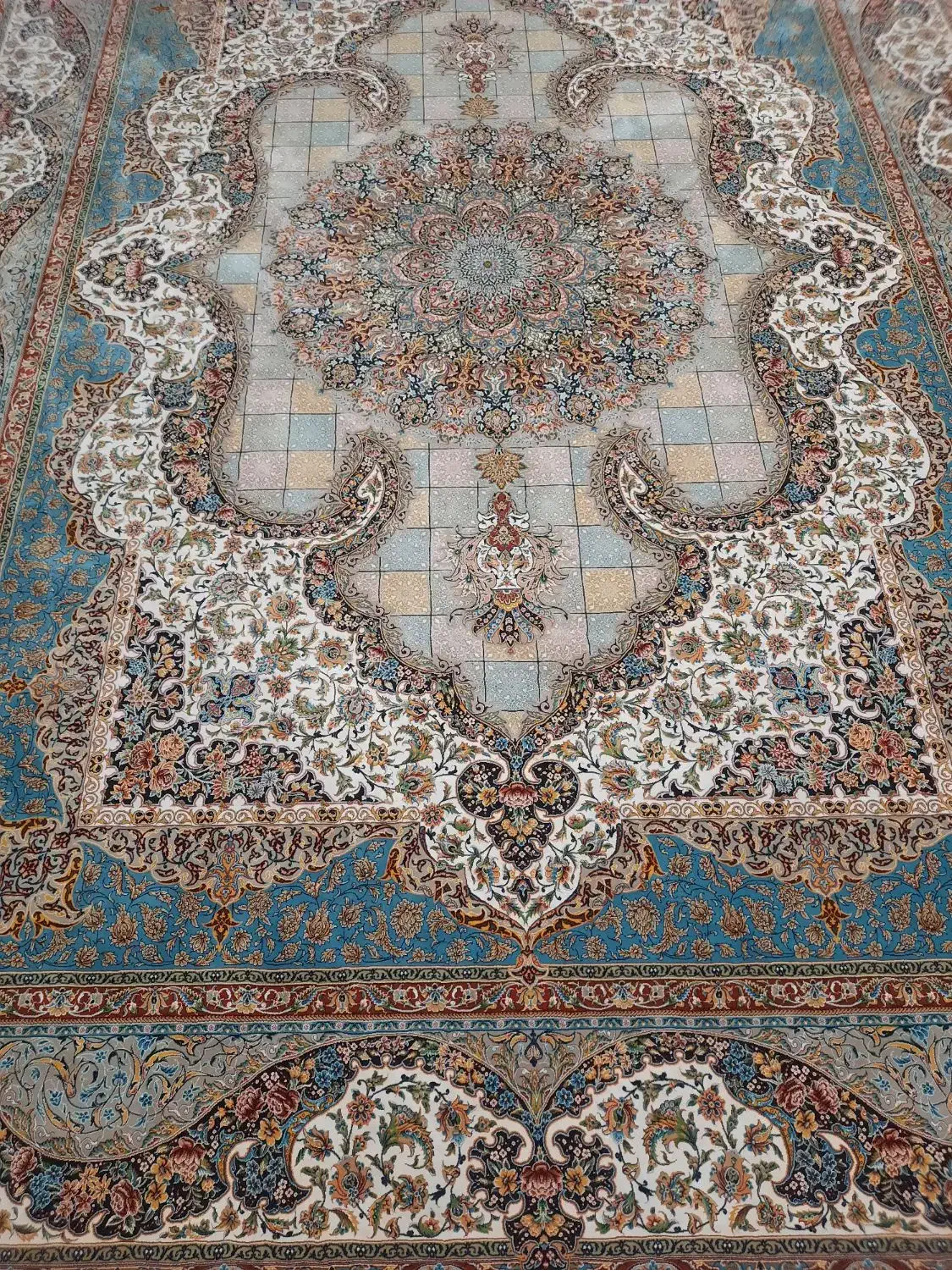 دو عدد فرش ۹متری ۱۲۰۰شانه سالم و در حد نو|فرش|قدس, شهر‌قدس|دیوار