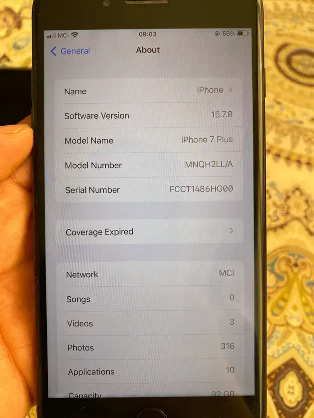 Iphone 7 plus آیفون ۷ پلاس|موبایل|اراک, |دیوار