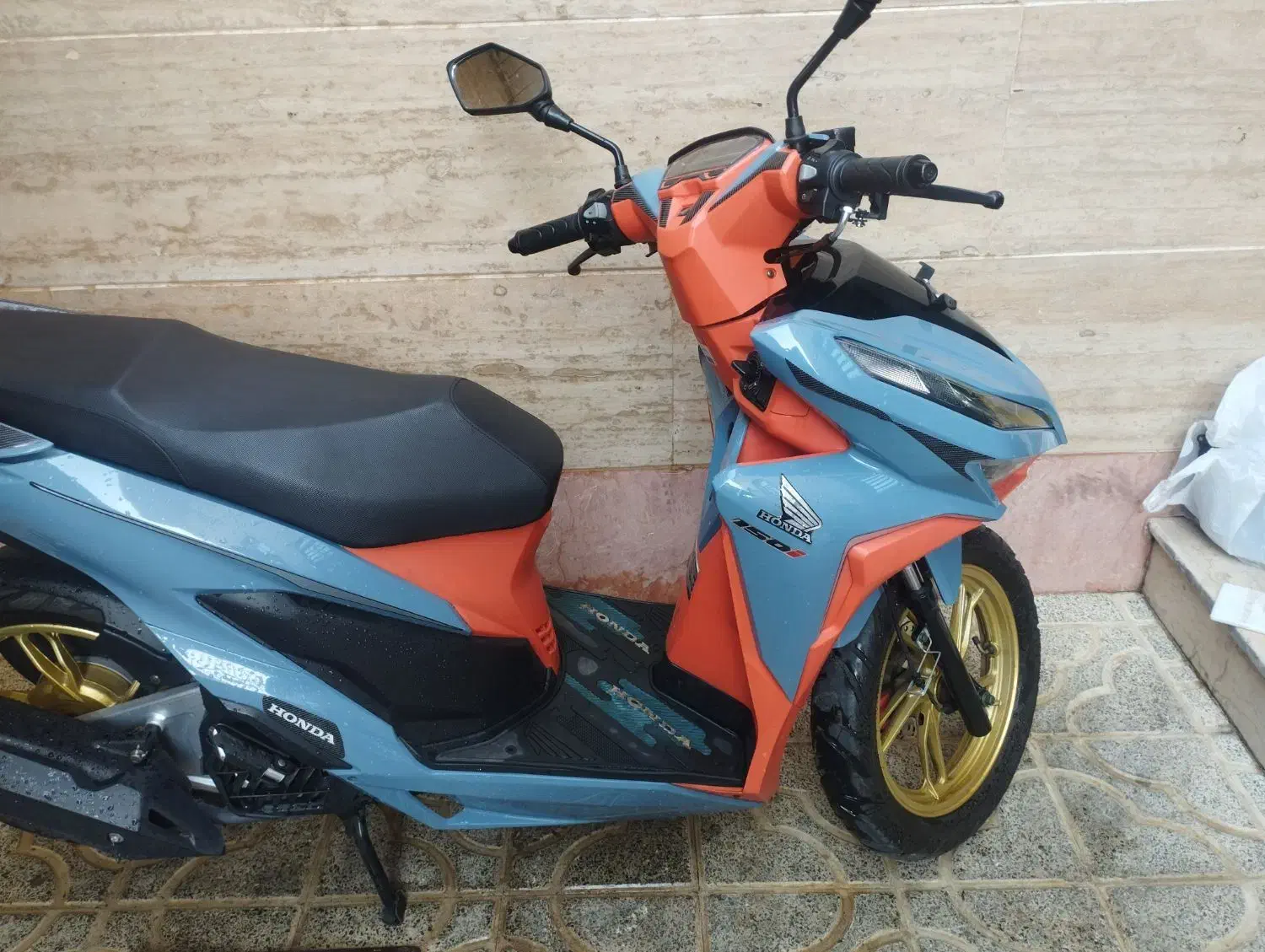 موتور سیکلت کیلیک150|موتورسیکلت|اندیشه, اندیشه فاز ۳|دیوار