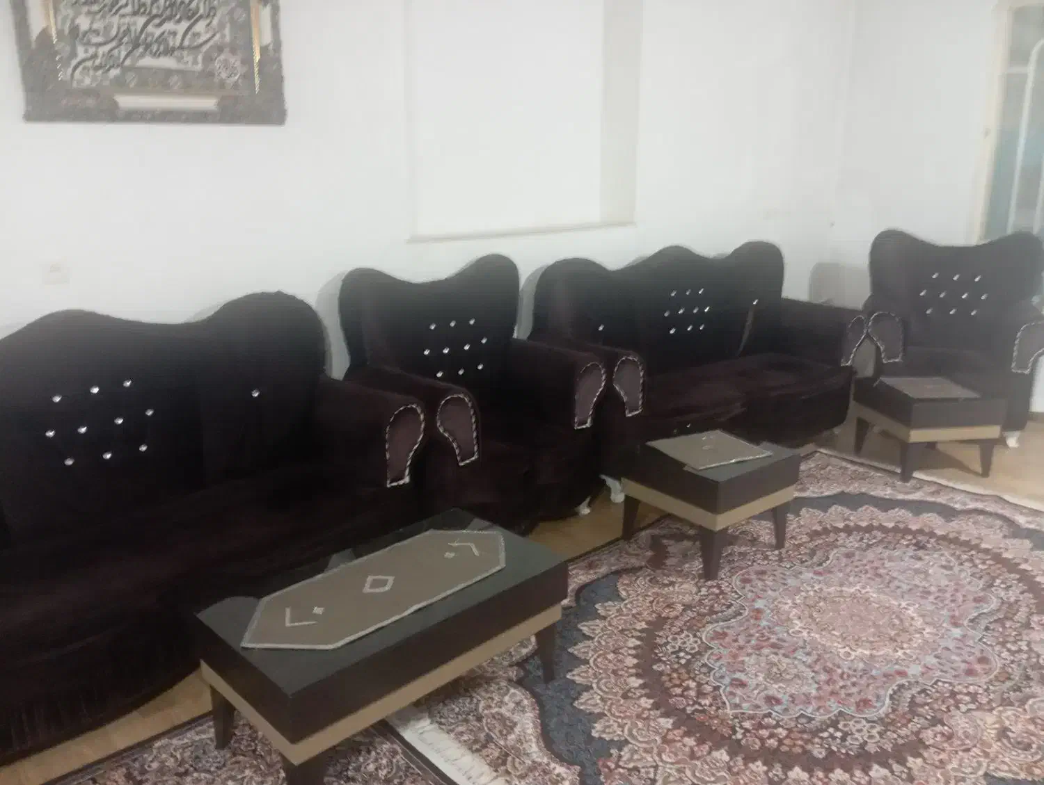 مبل|مبلمان خانگی و میز عسلی|شوط, |دیوار