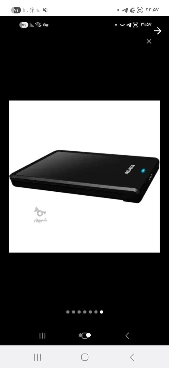 هارد اکسترنال1ترابایتیAData.|قطعات و لوازم جانبی رایانه|بندرعباس, |دیوار