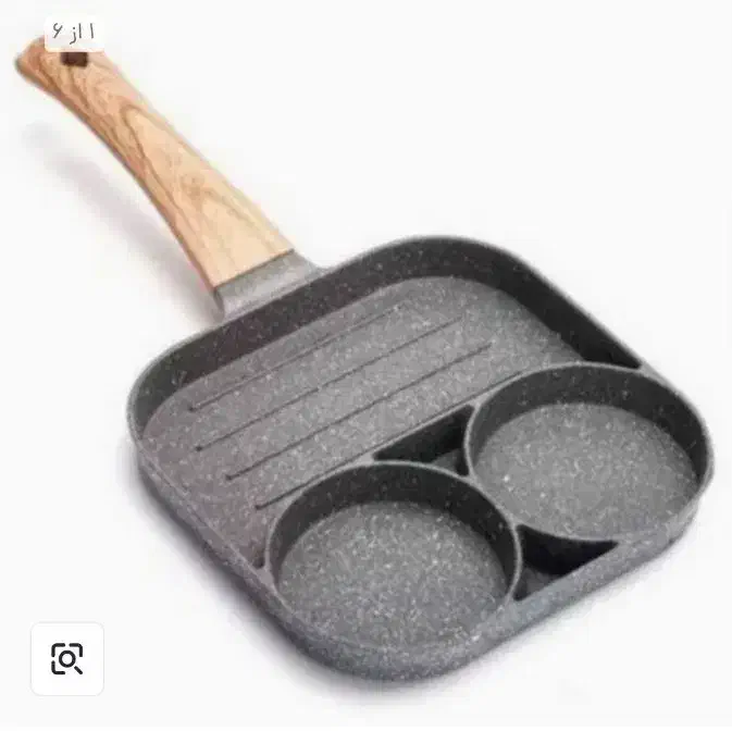 تابه پنکیک سه قسمتی|ظروف پخت‌وپز|اصفهان, ملک‌شهر|دیوار