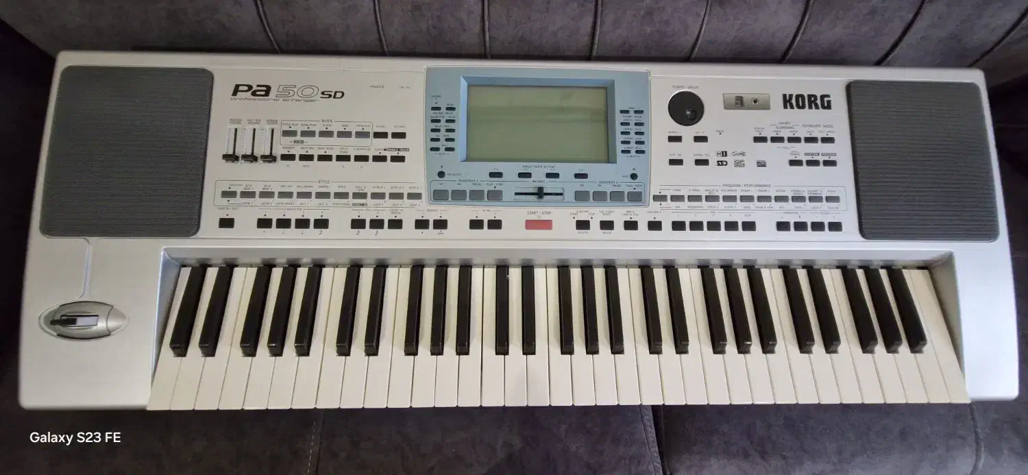 اورگ Pa50 SD در حد آک|پیانو، کیبورد، آکاردئون|اهواز, کوی ملی راه|دیوار