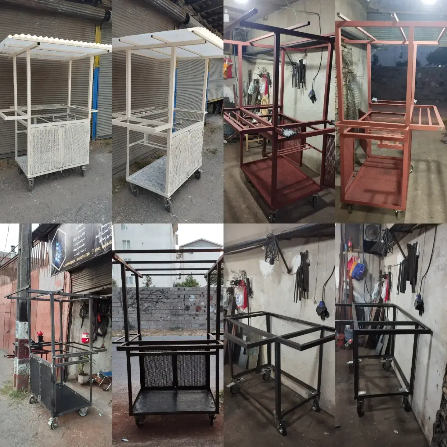 دکه ساندویچی گاری کبابی چرخ دستی ورق بزنید|کافیشاپ و رستوران|رشت, هلال احمر|دیوار