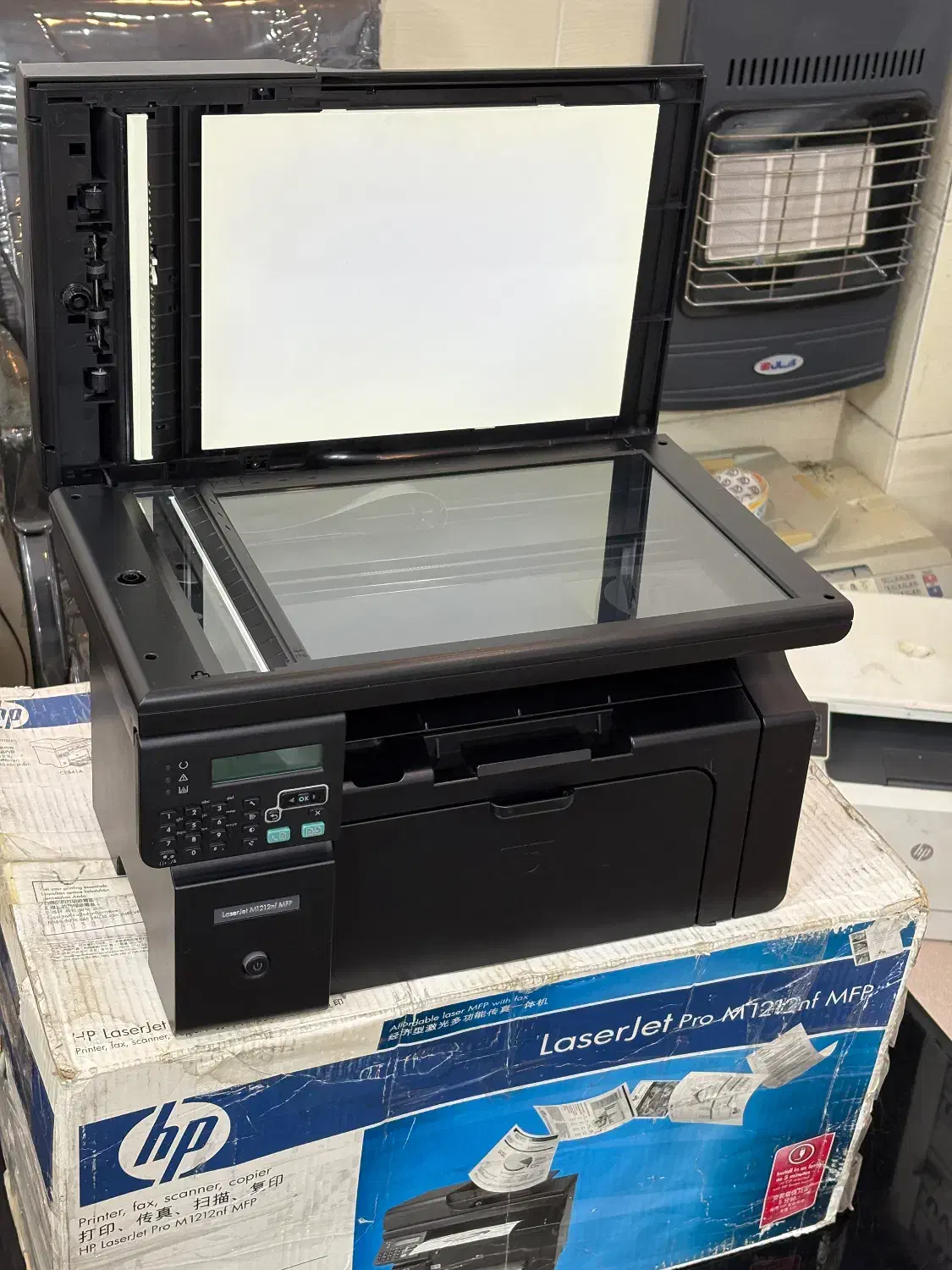 پرینتر hp 1212 چهارکاره با گارانتی|پرینتر، اسکنر، کپی، فکس|بابل, |دیوار