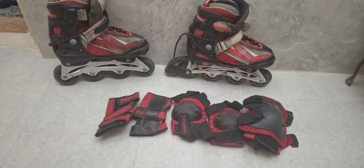 دو دست  کفش اسکیت  سایز ۵ و ۷|دوچرخه، اسکیت، اسکوتر|تهران, سازمان آب|دیوار