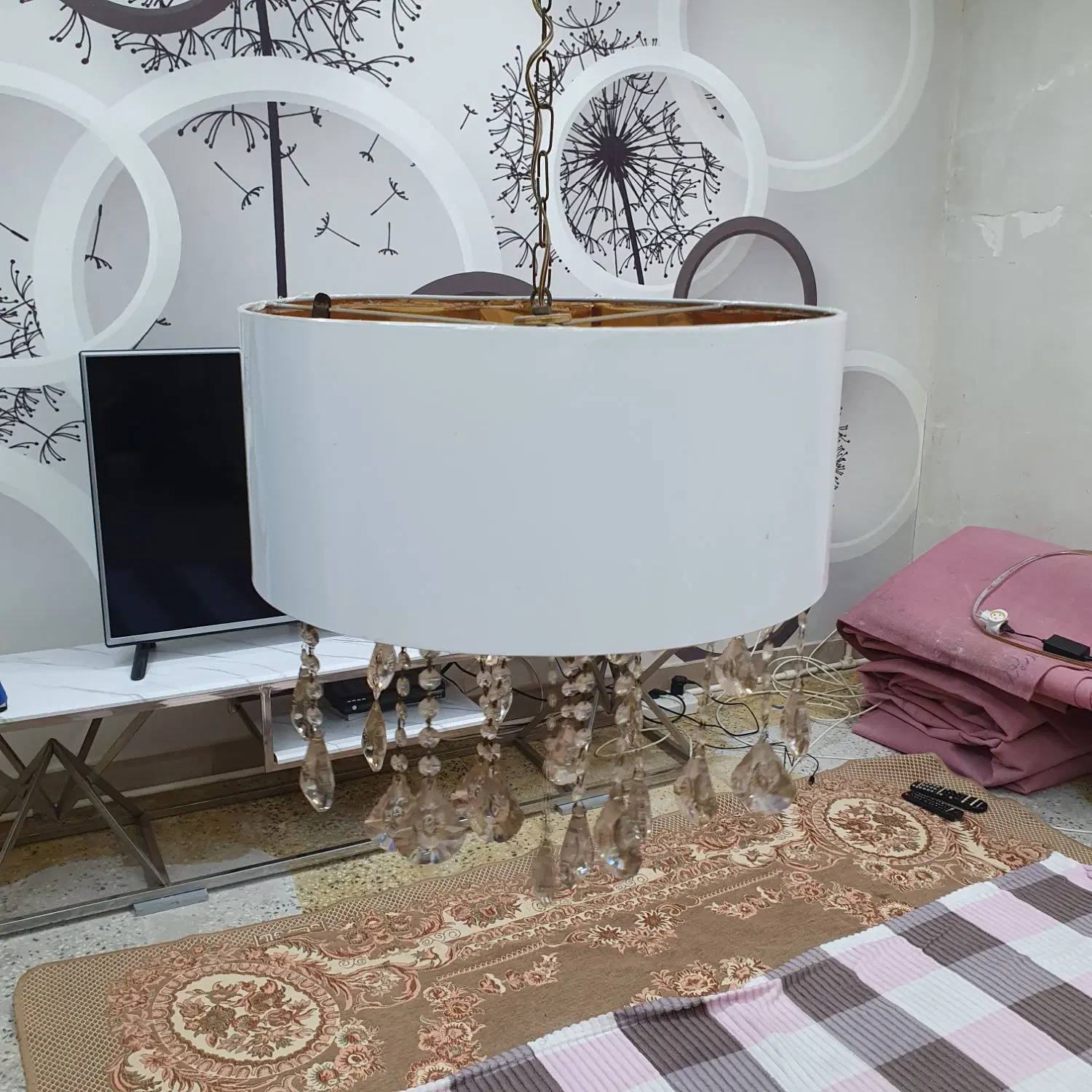 دو عدد لوستر|لوستر و چراغ آویز|کرمانشاه, |دیوار