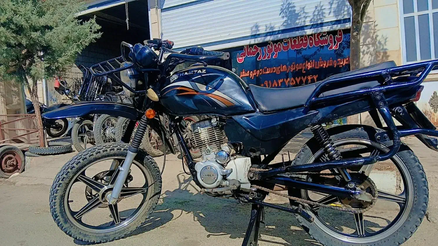 همتاز شکاری ۱۵۰ مدل ۹۲|موتورسیکلت|سروآباد, |دیوار